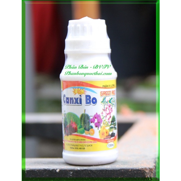 Chai 500ml - Phân Bón Lá Canxi Bo Sữa Giúp Giữ Bộ Nụ, Hạn Chế Rụng Nụ, Lớn Trái Nhanh, Chống Nứt Trái.