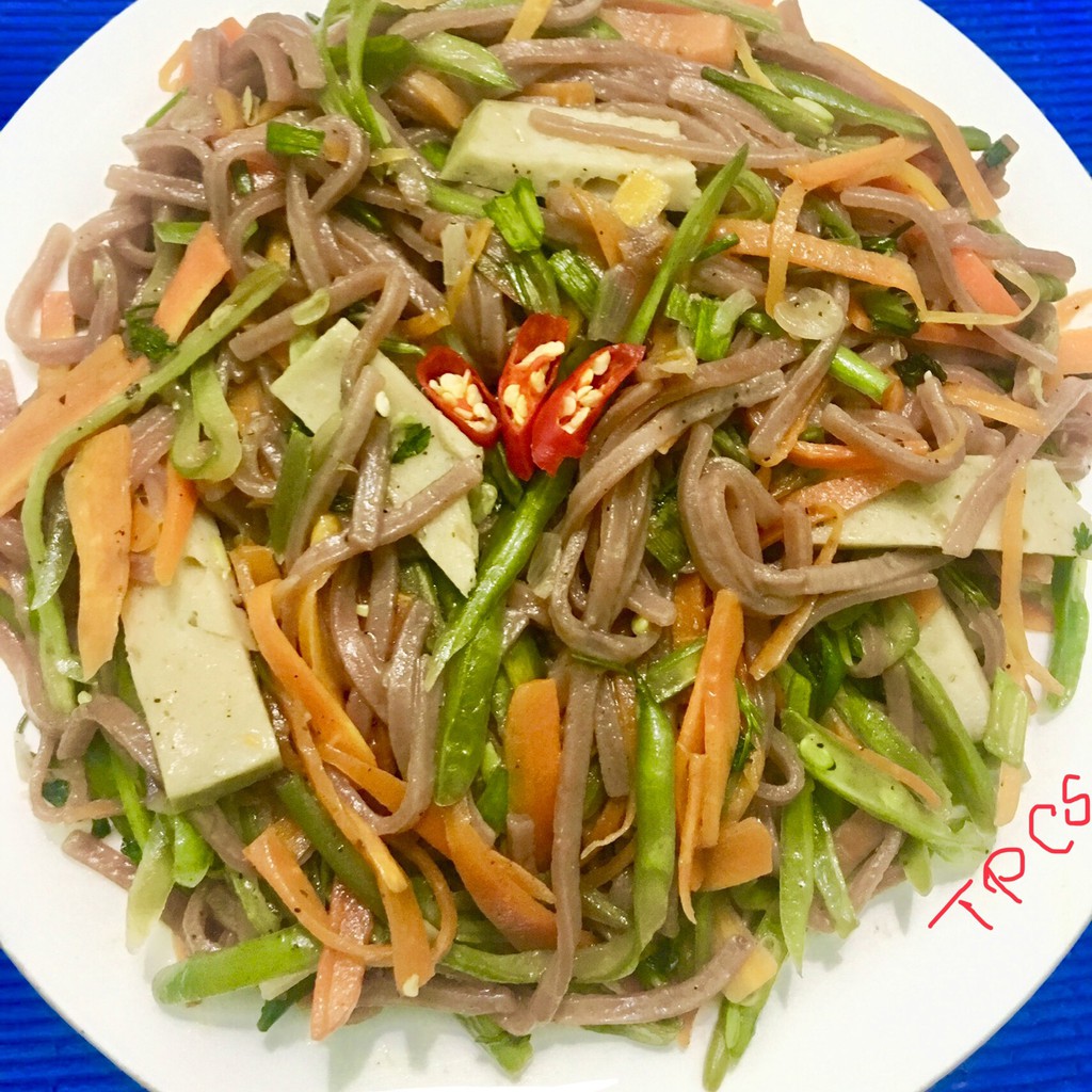 Hủ tiếu (Phở) Gạo lứt sạch eat clean giảm cân ăn kiêng keto healthy béo ăn chay thực dưỡng pho gao lut đỏ 6 tháng bún