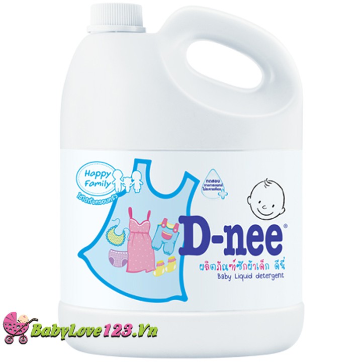 NƯỚC GIẶT XÃ DNEE 3000ML MÀU TRẮNG