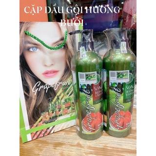 Bộ Dầu Gội và Xả Bưởi Grape Fruit VALERT (850ml x 2 chai)