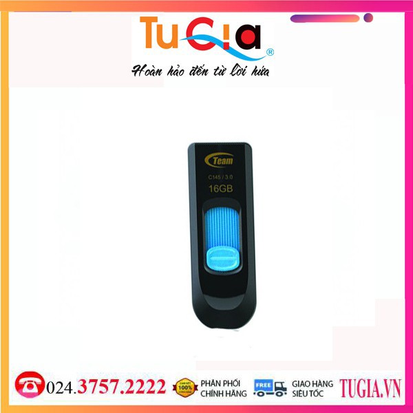 [Mã ELFLASH5 giảm 20K đơn 50K] USB Team Group C145 3.0 16GB - Hàng chính hãng