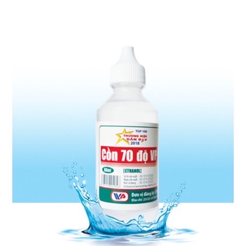 Cồn sát khuẩn , nướng mực 50ml