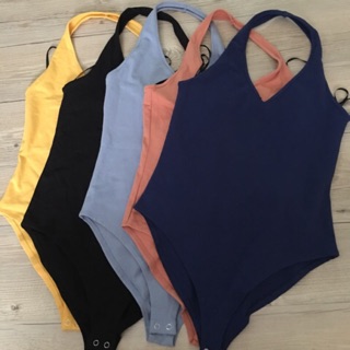 Áo thun Body suit yếm on trend