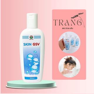   NHẬP KHẨU  Sữa Rửa Mặt Skin GSV 200ml - Dành Cho Da Dầu Mụn Nhạy cảm - Dr.Trang 