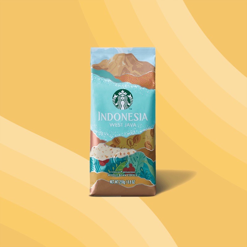 Cà phê hạt Starbucks Indonesia Wet Java (100% arabica)