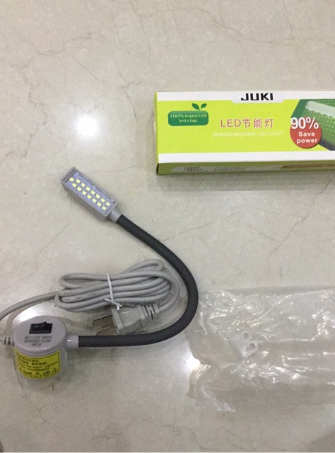 Đèn LED Juki gắn máy khâu- đèn cần 15 bóng Juki