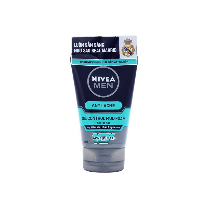 Sữa Rửa Mặt nivea For Men 100g ( mẫu cũ )