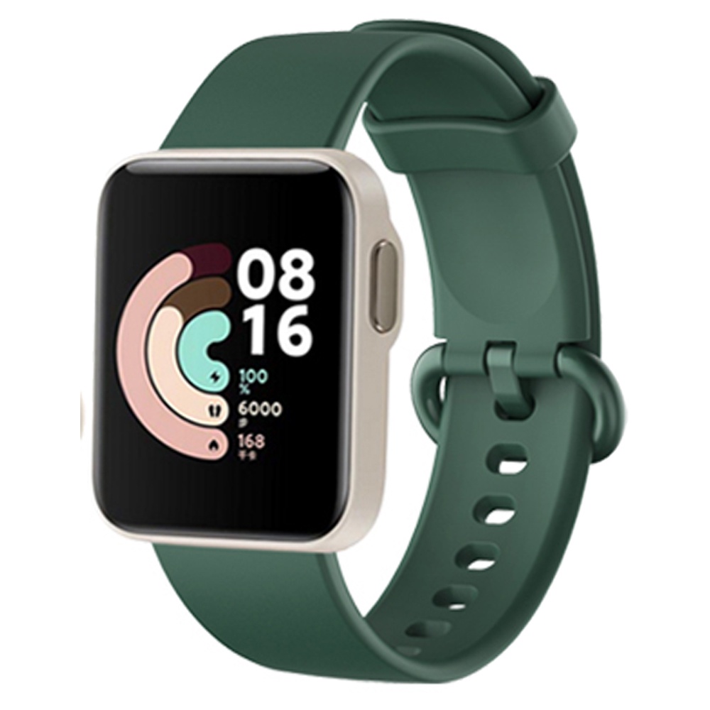 Dây đeo chất liệu silicon màu trơn thay thế cho Xiaomi Mi watch Lite