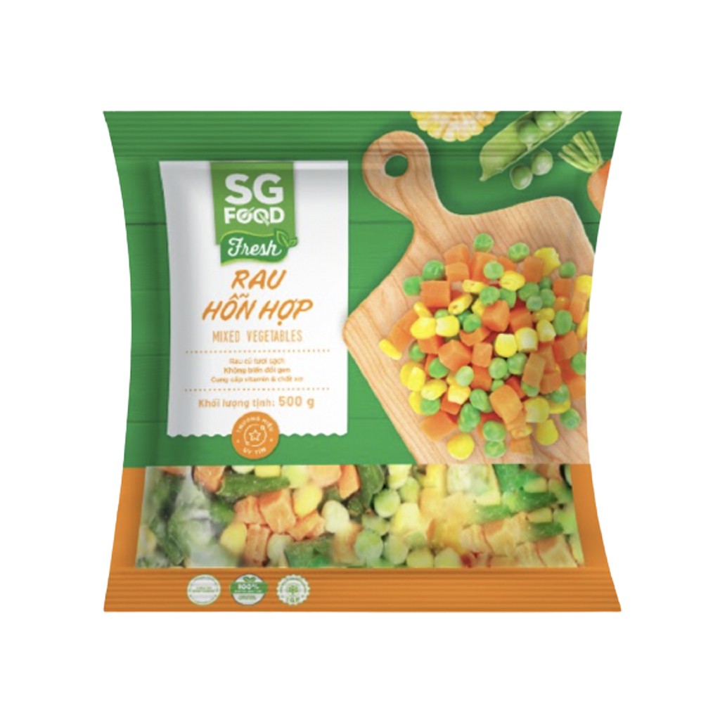 Hỗn hợp rau 500g