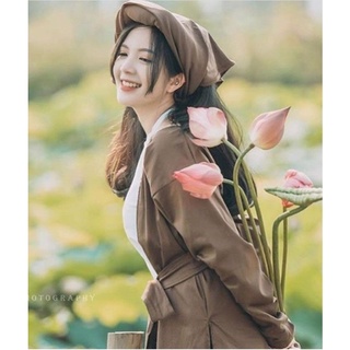 set tứ thân chụp sen
