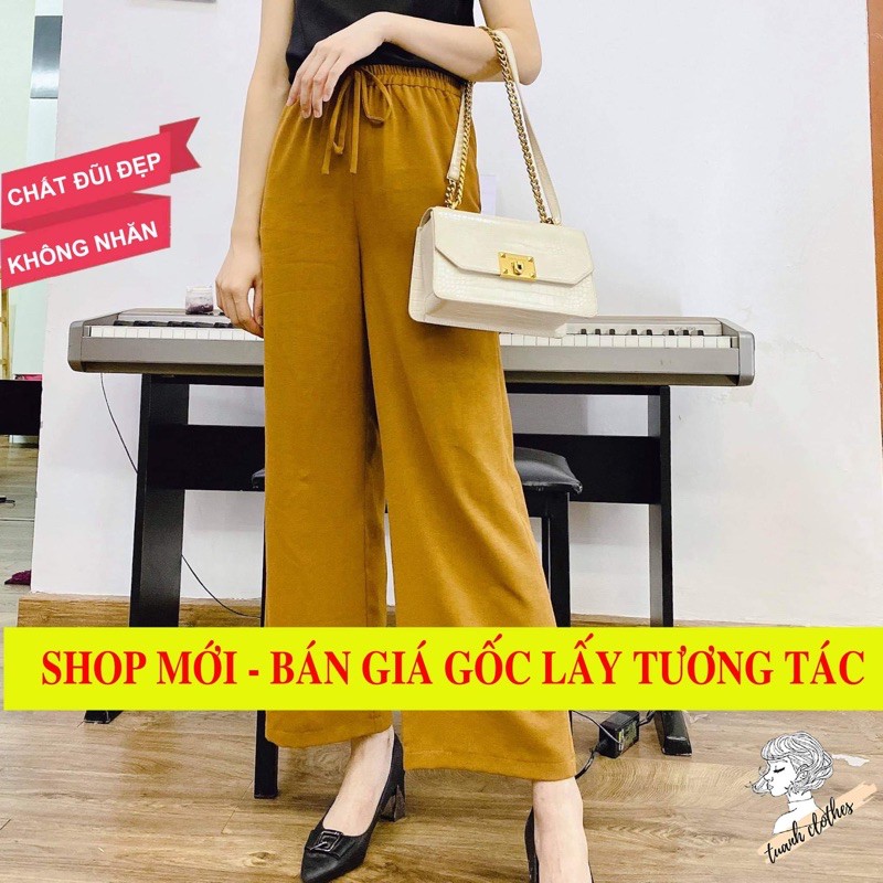 Quần đũi nữ ống rộng, Quần đũi suông dành cho nữ nằm trong bộ sưu tập quần dài nữ đẹp 2021