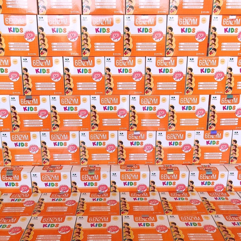 6 Enzym kids giúp ngủ ngon tăng cân tăng sức đề kháng