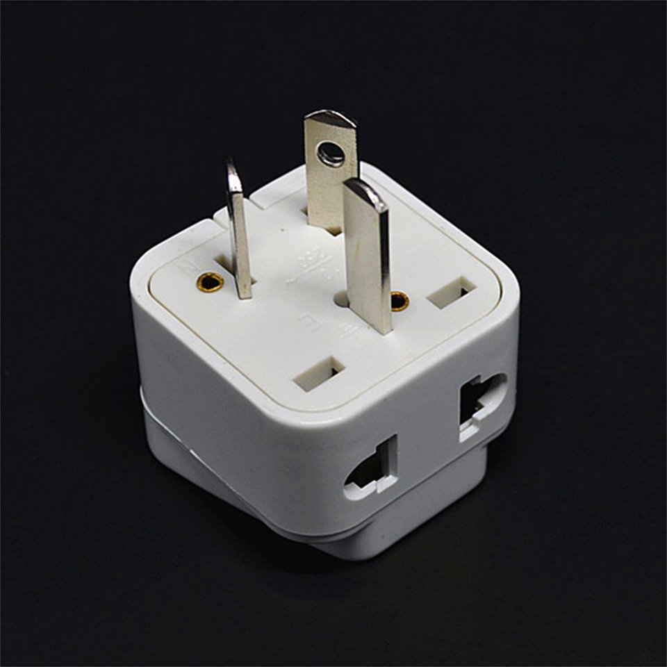 Bộ chuyển đổi phích cắm điện 3 chân Trung Quốc Bộ chuyển đổi du lịch Úc Vương quốc Anh Hoa Kỳ EU