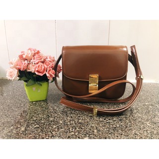 [Si hiệu] Túi da thật dáng Celine