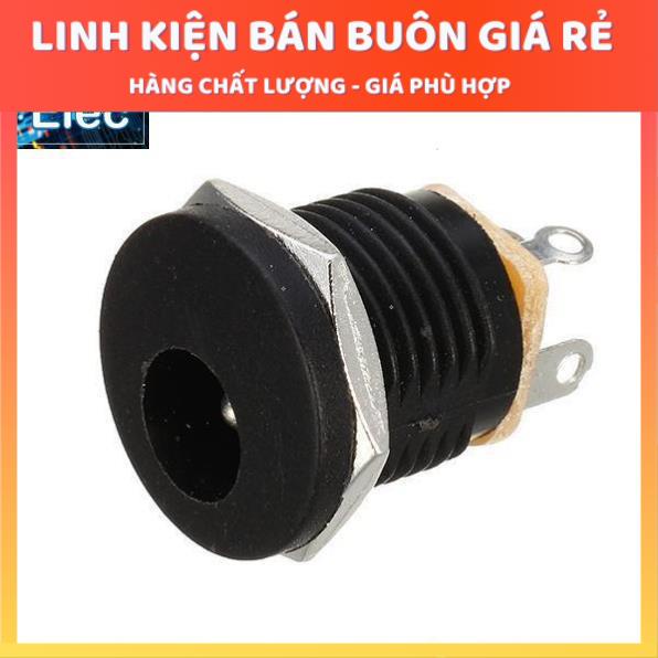 Jack Nguồn DC-022 5.5*2.1mm có ren ốc