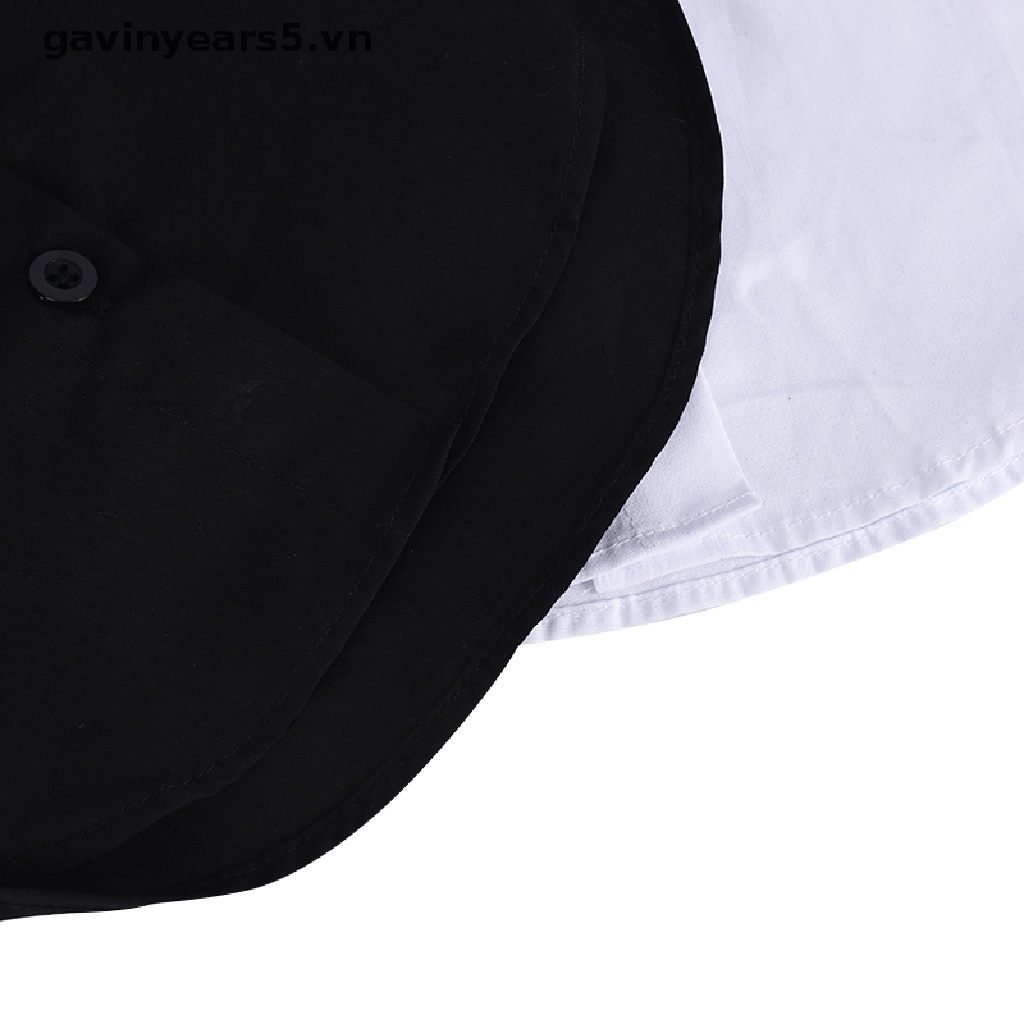 [Gavin] Áo Sơ Mi Giả Cổ Bẻ Rời Được Cổ Điển Có Thể Tháo Rời Phụ Kiện ~