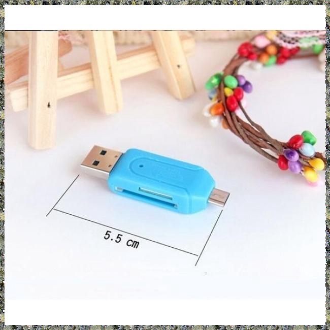 Thiết bị đọc thẻ nhớ OTG TF / SD cổng USB đa năng | BigBuy360 - bigbuy360.vn