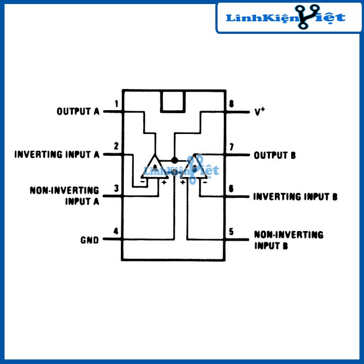 IC LM393 DIP8