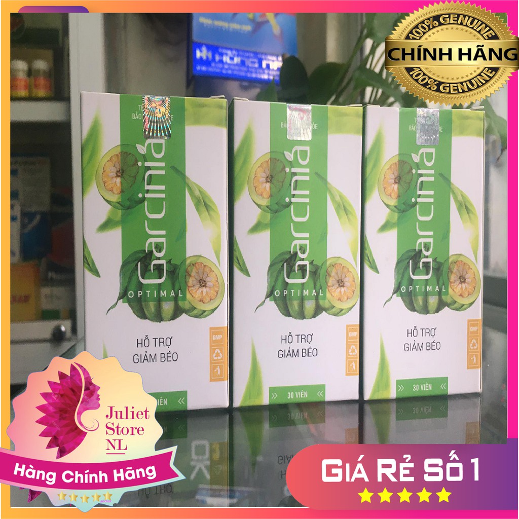 GIẢM CÂN NHANH GARCINIA OPTIMAL VIÊN UỐNG GIẢM CÂN THẦN TỐC ĐẸP DA  EO THON DÁNG GỌN AN TOÀN HIỆU QUẢ 100% CHÍNH HÃNG