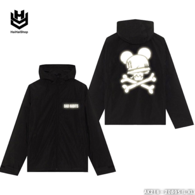 🔥𝐆𝐈𝐀́ 𝐒𝐈̉🔥216 Áo Khoác Dù (Hình Thật) Đen In Hình 3D Siêu Hot. Hottrend - Giá Sỉ - Unisex - Couple - Áo Gió | BigBuy360 - bigbuy360.vn
