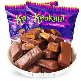 Kẹo tím Nga krokant socola hạnh nhân