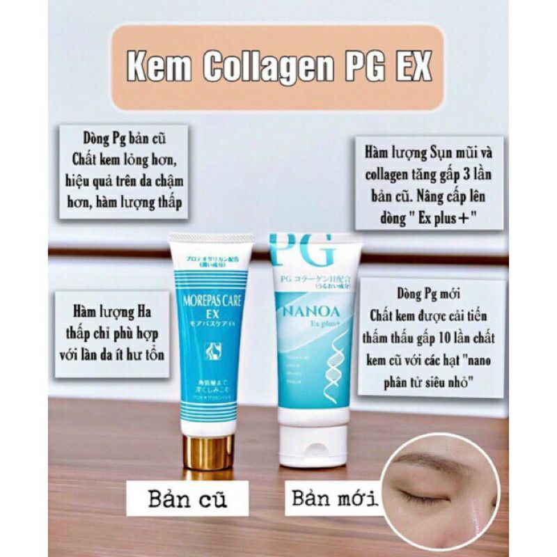 "Mẫu mới" Gel Pg Collagen Sụn Mũi Cá Hồi