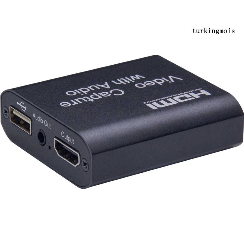 TSP_USB 2.0 HDMI-compatible 1080P HD Video Audio Capture Card Live Streaming Recroder for OBS