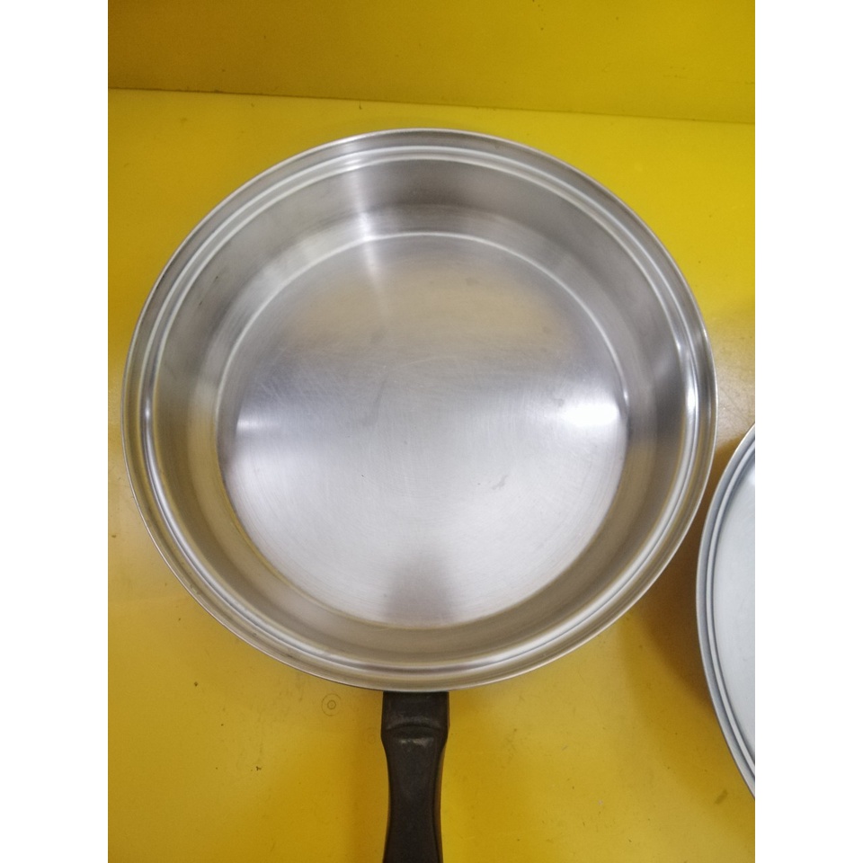 Chảo inox nội địa Nhật (Mỹ xuất Nhật), size 27cm, cao 6cm (mã 542KT), Không dùng từ