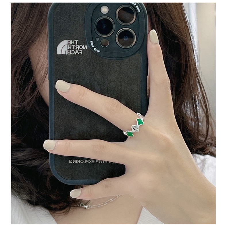 Hàng Mới Về [Hàng Mới Về] Nhẫn Đơn Họa Tiết Quả Bơ Thời Trang Phong Cách Hàn Quốc