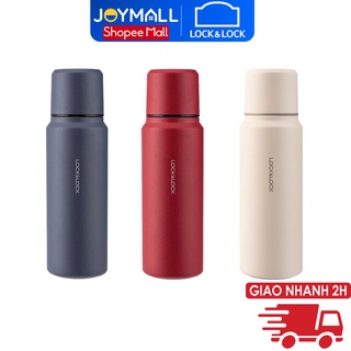 Bình Giữ Nhiệt Lock&Lock Heartwarming LHC1473 500ML - Hàng Chính Hãng, Có Nắp Sử Dụng Như Ly Uống Nước - JoyMall