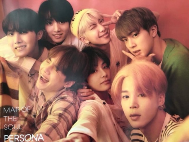 [CÓ SẴN +Tặng poster+ Khung ảnh] Ảnh album BTS MAP OF THE SOUL PERSONA