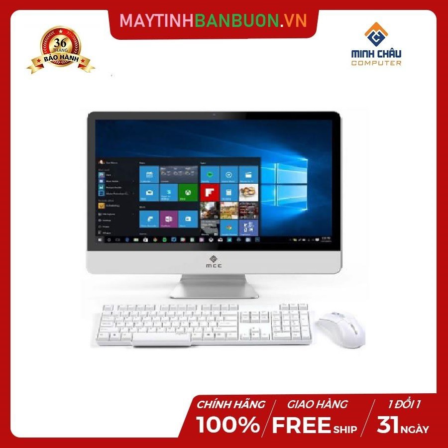 Bộ All in ONE (AIO) MCC3482 Home Office Computer CPU i5 4570/Ram8G/SSD240G/Wifi/camera22inch