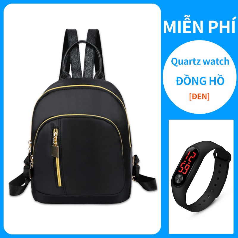 【Miễn phí Đồng hồ led】Balo Túi Thời Trang Du Lịch Đi Học Mini Nữ Đẹp