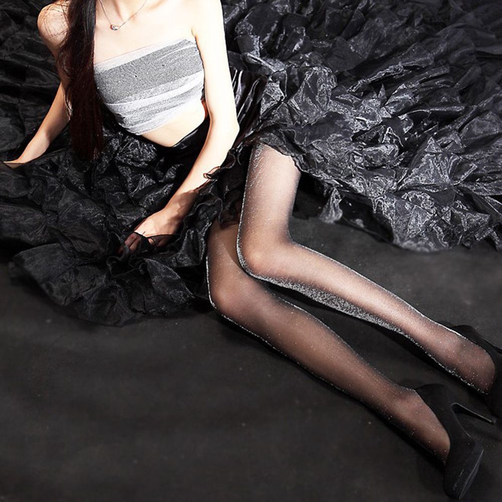 Đôi tất kim tuyến thời trang mùa hè gợi cảm cho nữ