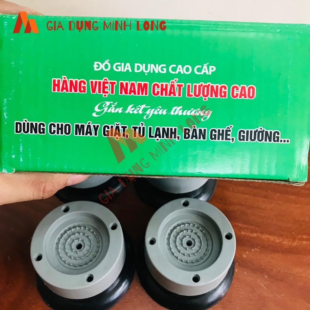 Chân đỡ máy giặt, tủ lạnh, chống rung, bộ 4 chiếc