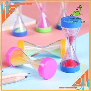 Đồng hồ cát bằng nhựa cho bé đồng hồ bấm giờ cho - Nhíp Shop