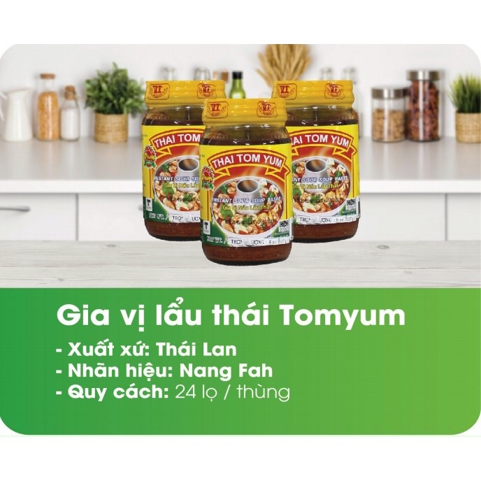 Gia vị lẩu thái tom yum paste 227gr