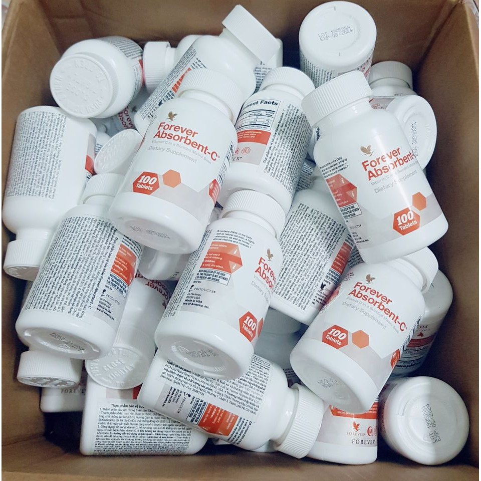 VIÊN BỔ SUNG DINH DƯỠNG FOREVER ABSORBENT-C - VITAMIN C TỰ NHIÊN 048 FLP | Thế Giới Skin Care