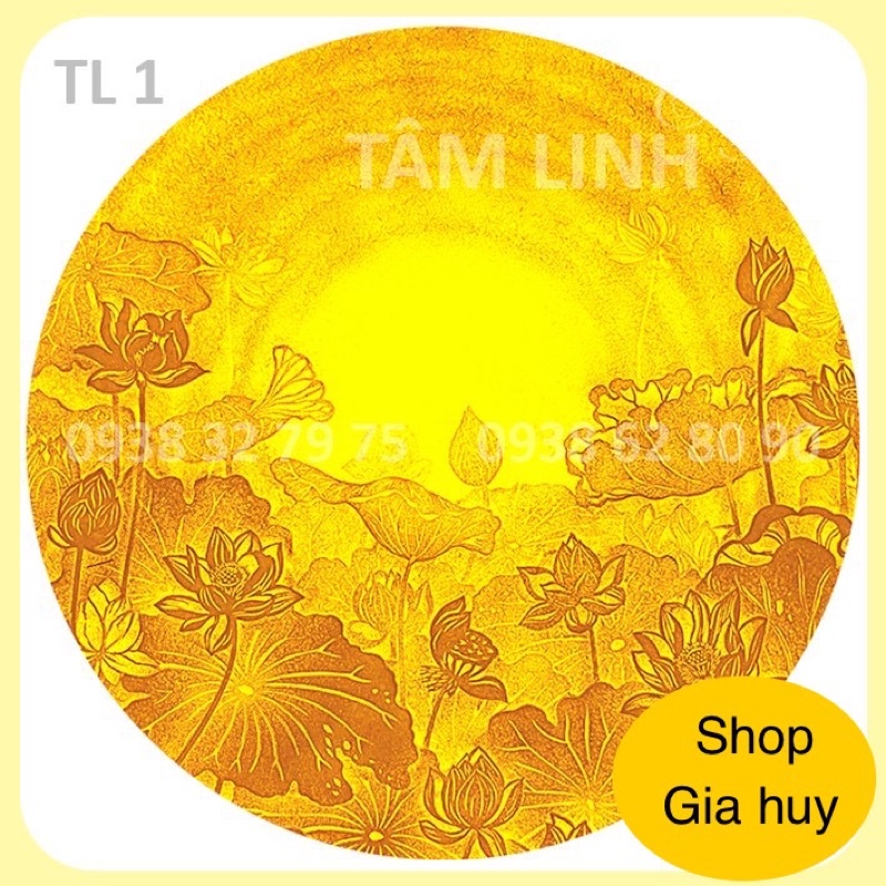 Đèn thờ Hào Quang _ Trúc Chỉ _3 Tấc __GIÁ RẺ Nhất Thị Trường