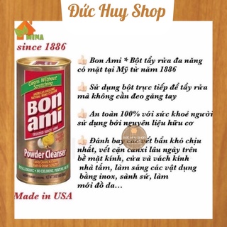 Bột Tẩy rửa Đa năng Bonami. Sạch mọi vết bẩn .Sạch mọi bề mặt. Nhập khẩu Mỹ. Không hoá chất