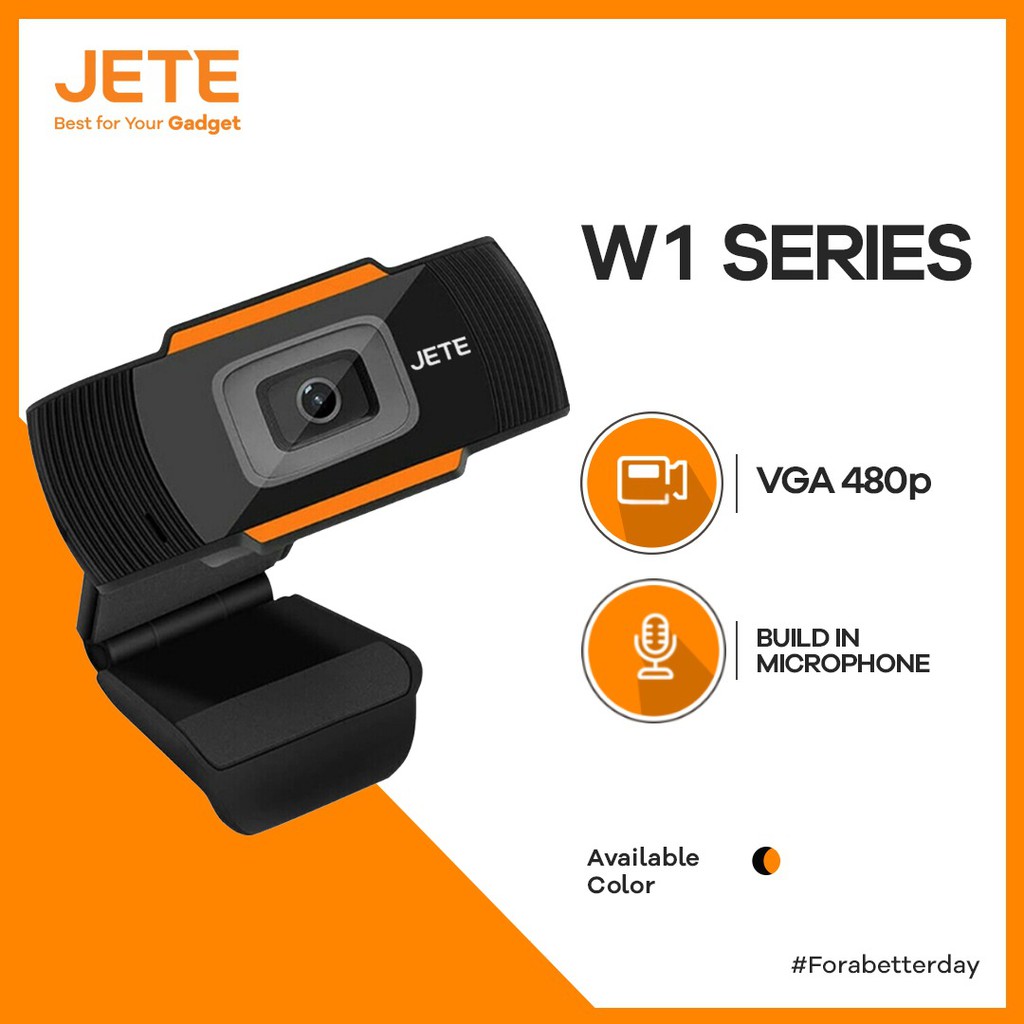 Webcam 480p Jete W1 Series Vga Pixel Có Mic 3 Tháng | BigBuy360 - bigbuy360.vn