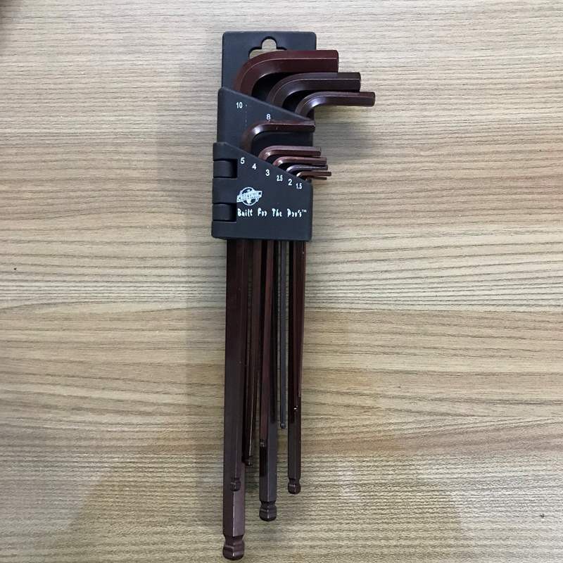 Bộ lục giác bi 9 cái Crossman 66-099 Giúp người dùng dễ dàng mở các khóa lục giác và bền bỉ với thời gian  -𝗥𝗛𝗜𝗡𝗢.