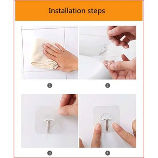 Combo móc dán tường chịu lực treo đồ (giá sỉ)