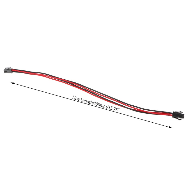 Dây Cáp Nối Dài ATX EPS CPU 4PIN Female Sang Male 18AWG PSU 18AWG PSU Màu Đỏ Đen