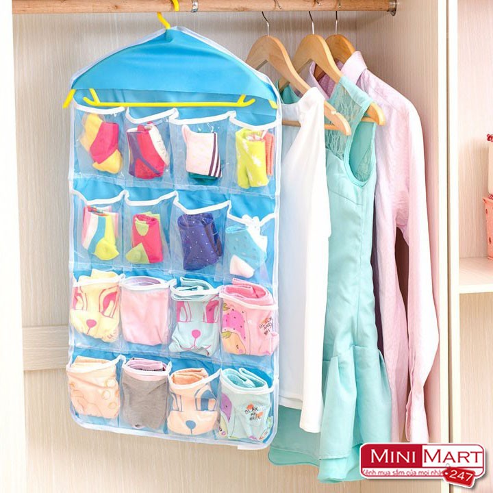 Túi Treo 16 Ngăn Chứa Đồ Lót Thời Trang MH