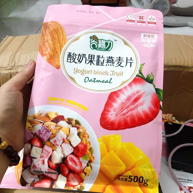 Ngũ Cốc Sữa Chua Hoa Quả (500g)