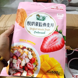 Ngũ cốc sữa chua hoa quả
