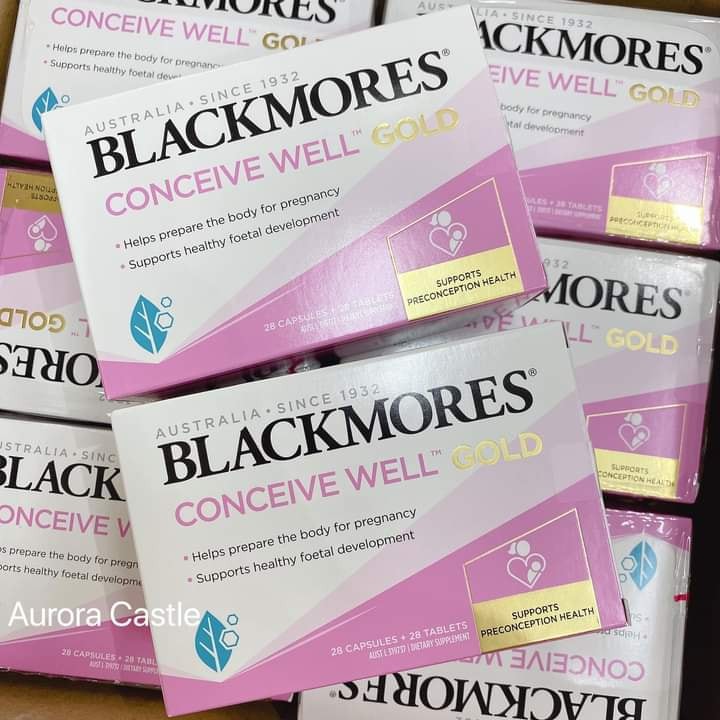 Blackmores Conceive Well Gold Tăng Khả Năng Thụ Thai Cho Nữ (56 Viên)