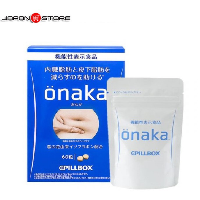 Viên Uống Giảm Mỡ Bụng Onaka Nhật Bản
