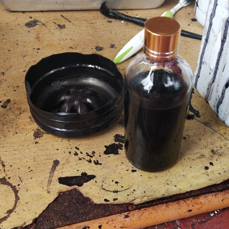 Nước Nhuộm Da Bò Màu Đen 100ml